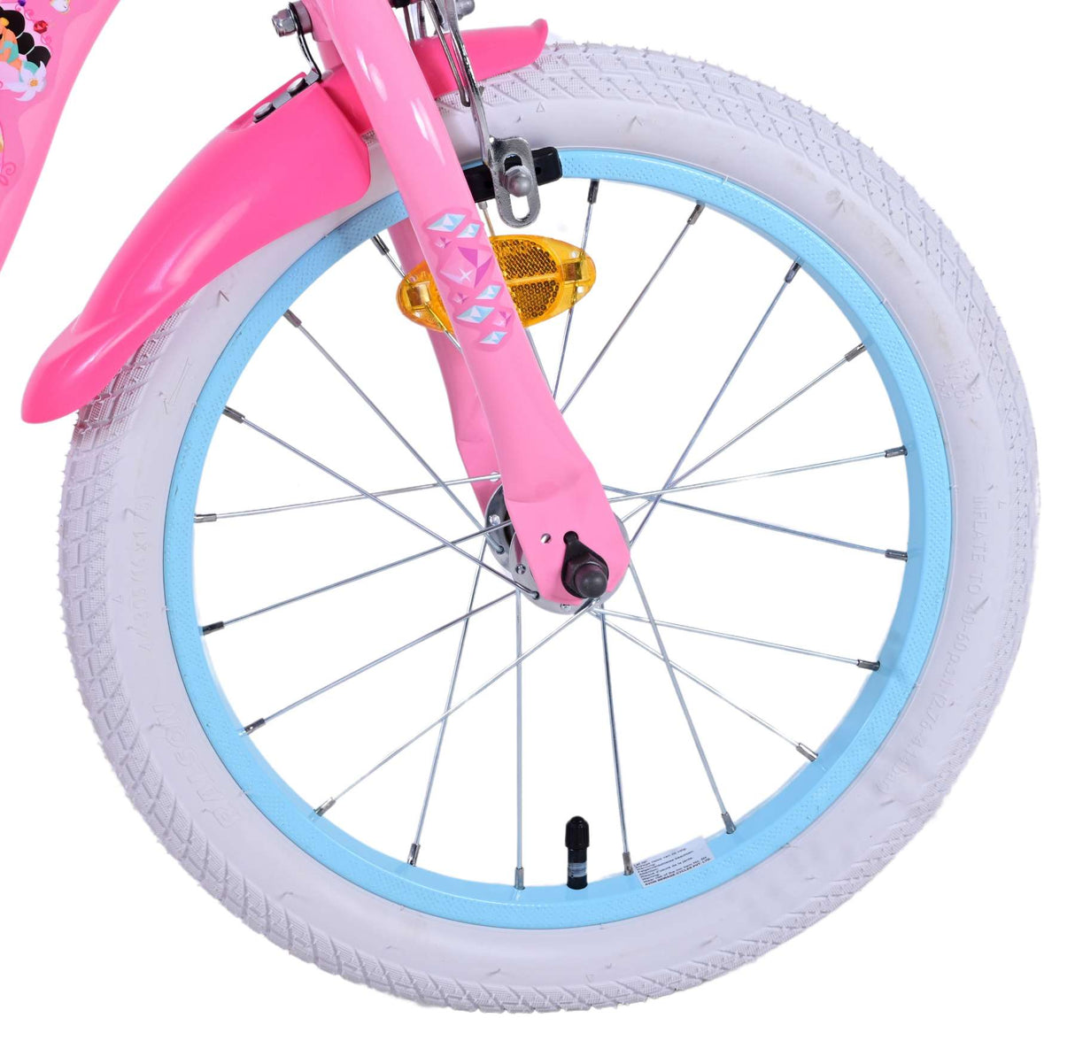 Disney Princess Children's Bike Girls 16 Inch Pink Two Hand brakes