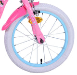 Disney Princess Bike para bicicletas para niños de 16 pulgadas Pink dos manos de la mano