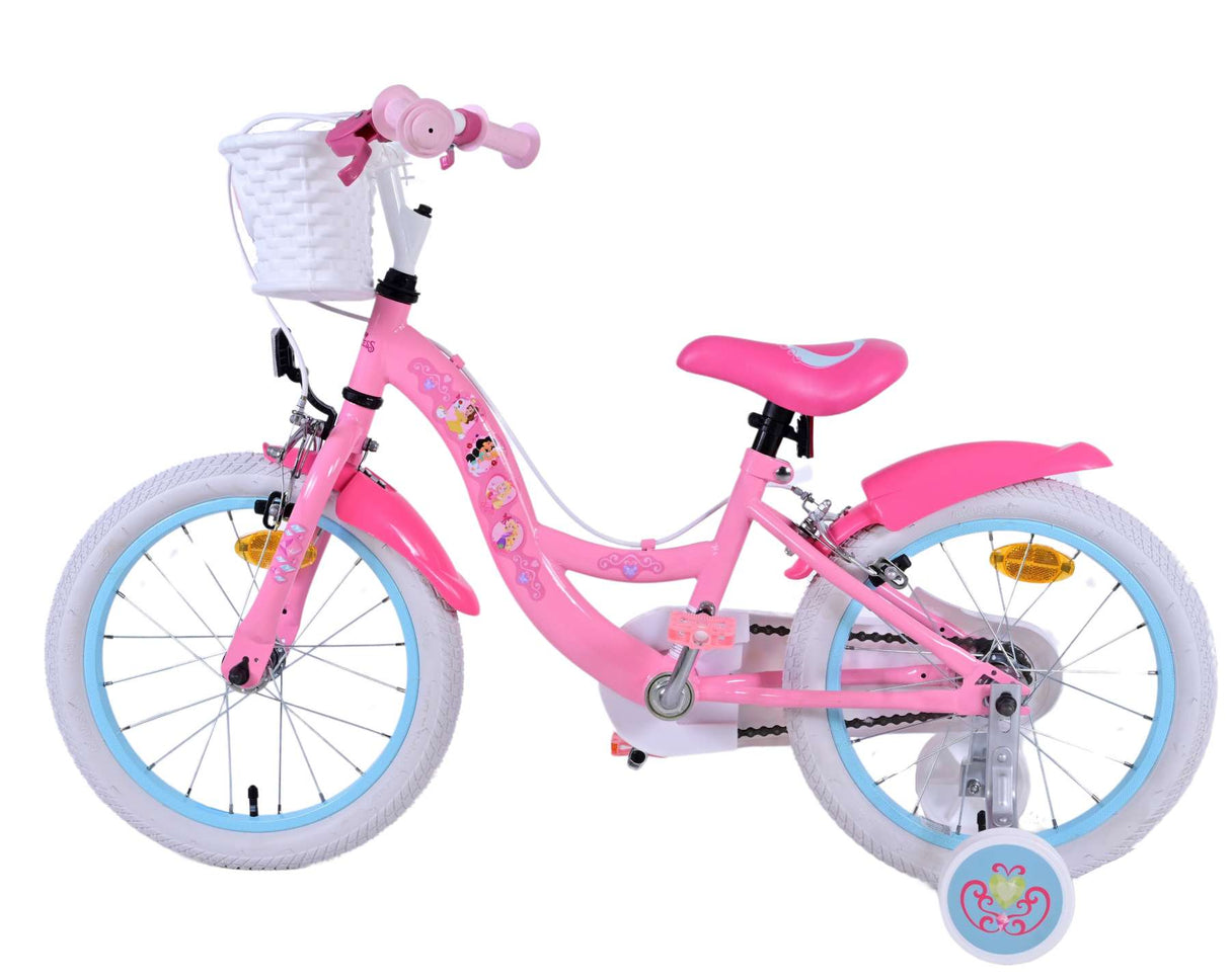 Disney Princess Bike para bicicletas para niños de 16 pulgadas Pink dos manos de la mano