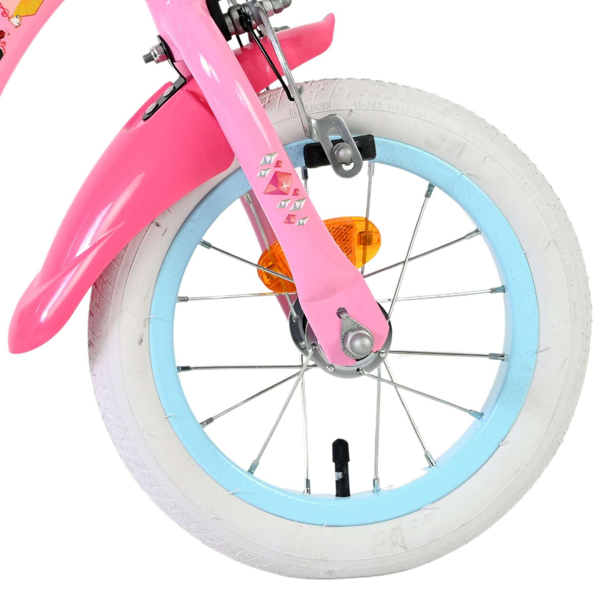 Volare magic royals kinderfiets - meisjes - 12 inch - roze