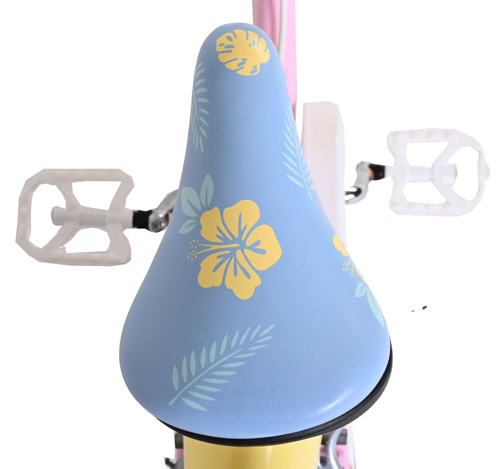 Stich Disney Stitch Kinderfahrrad – Mädchen – 16 Zoll – Pink – zwei Handbremsen