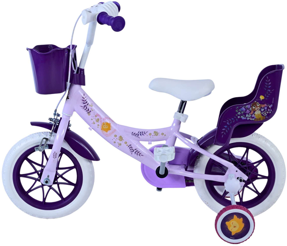 Ønsker ønske ønsker Kinderfiets Girls 12 Inch Purple