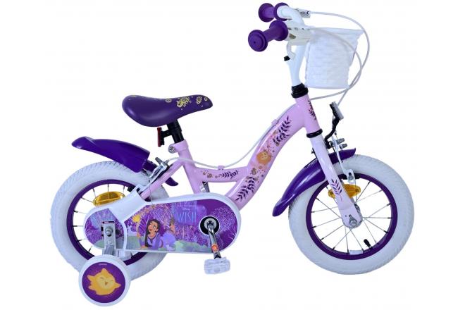 Wunsch Wunsch Kinderbike Girls 12 Zoll lila zwei Handbremsen