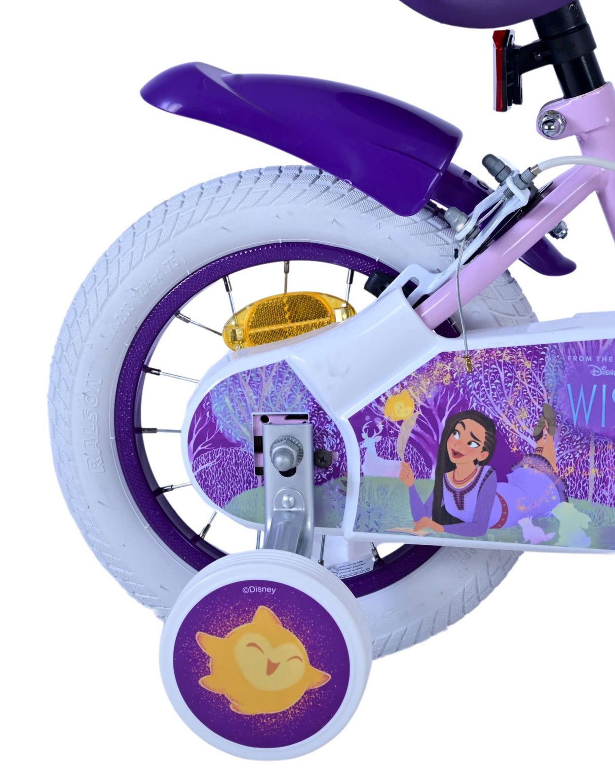 Wunsch Wunsch Kinderbike Girls 12 Zoll lila zwei Handbremsen