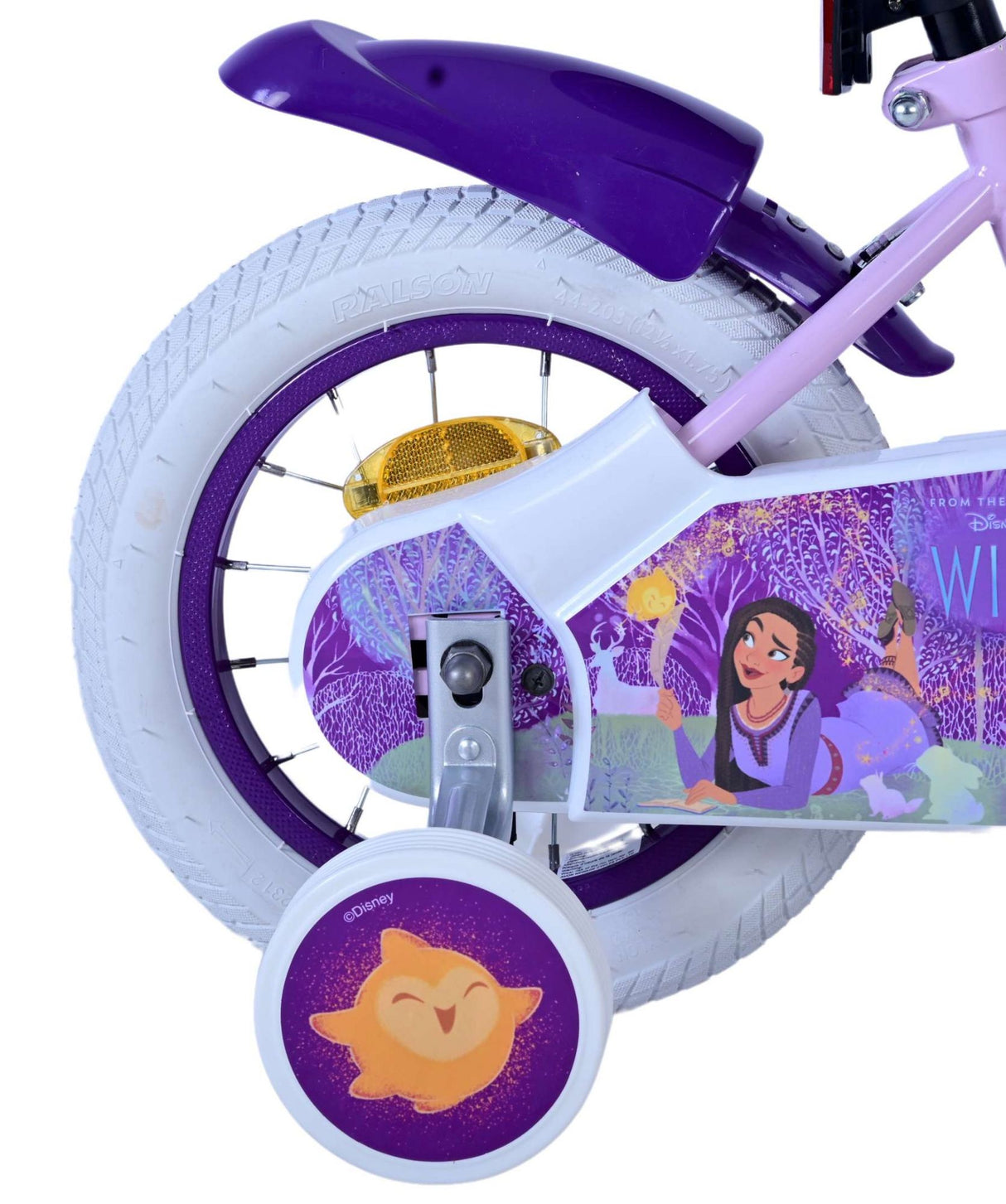 Wünschen Sie Disney Children's Fahrrad - Mädchen - 12 Zoll - lila