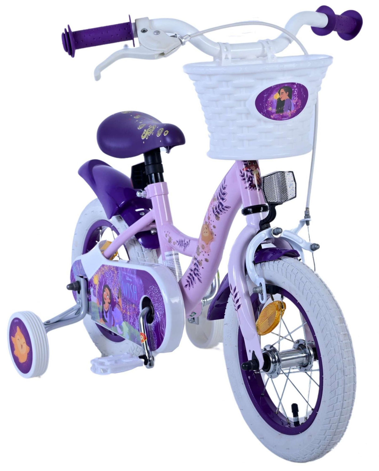 Wünschen Sie Disney Children's Fahrrad - Mädchen - 12 Zoll - lila