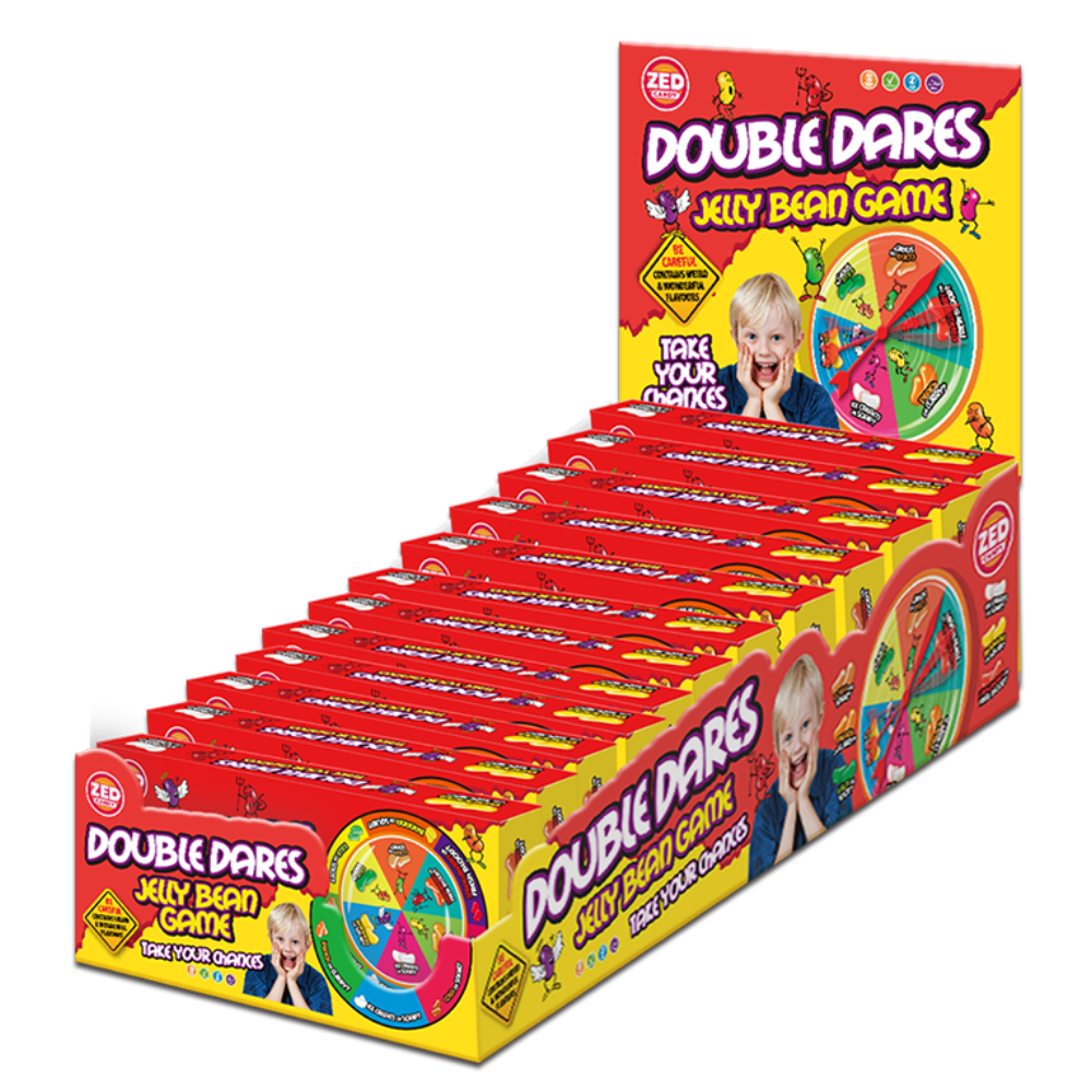 Zed Candy Double Dare Jelly Bean Spin Box (12x 100 Gramm)