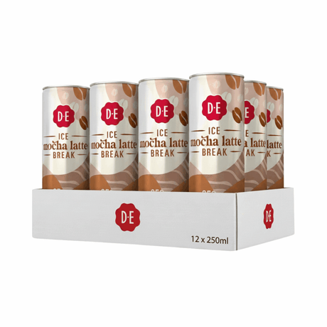 Douwe Egberts Ice Mocha Latte Eiskaffee – 12 x 250 ml
