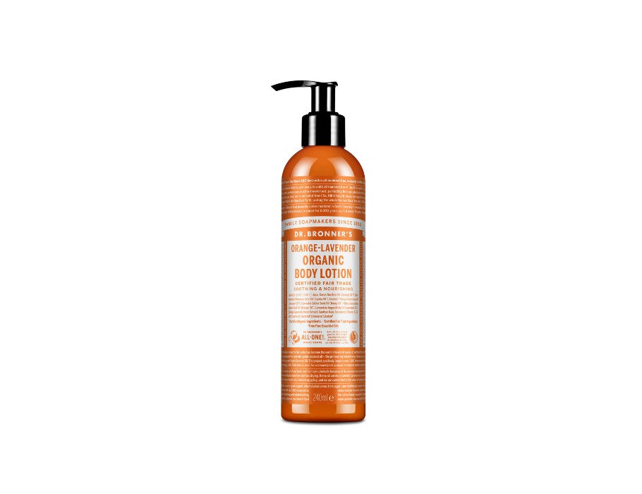 Dr. Bronners Körperlotion – Orangen-Lavendel – 240 ml