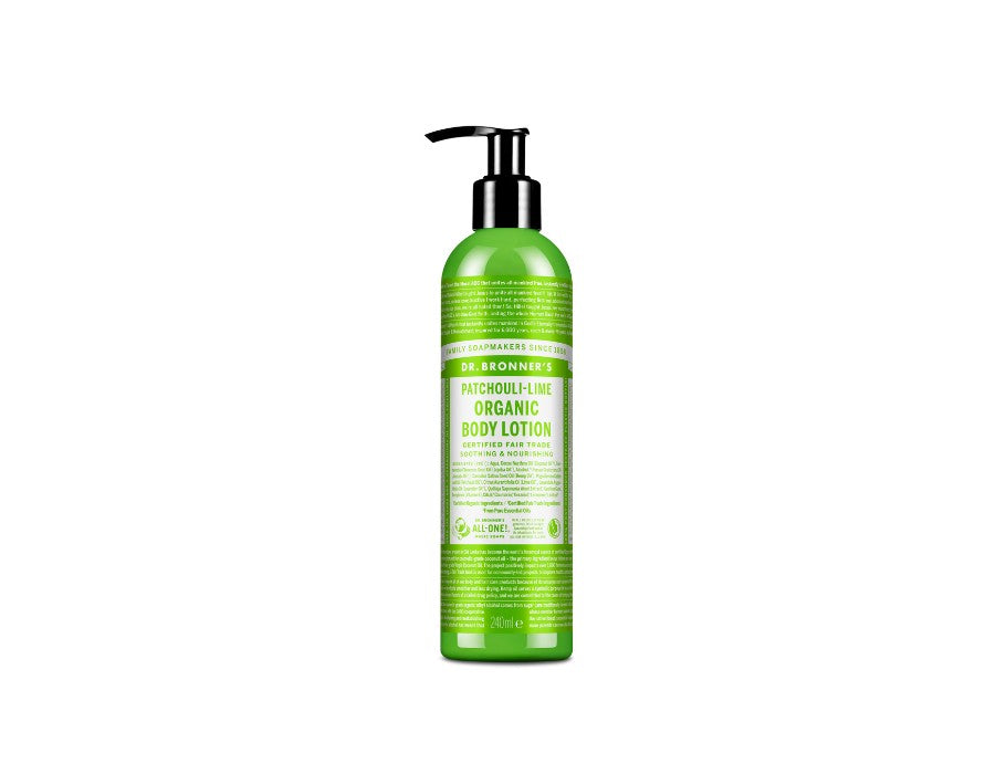 Dr. Bronner's Körperlotion – Patschuli-Limette – 245 ml