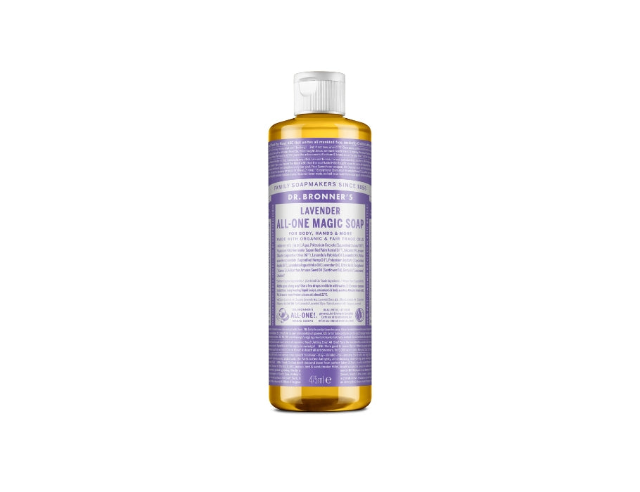 Dr. Bronner's Flüssigseife – reines Kastilien – Lavendel – 475 ml