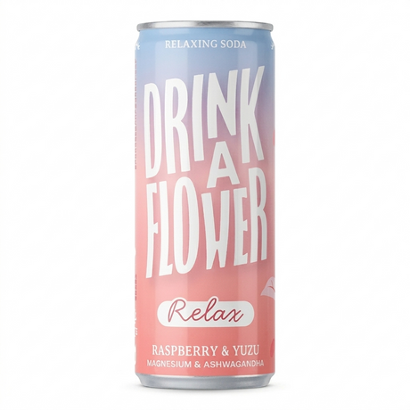Drink a flower relax raspberry yuzu (12x 250 ml)
