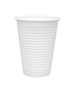 Streng drinkbeker wit (100x 180cc)