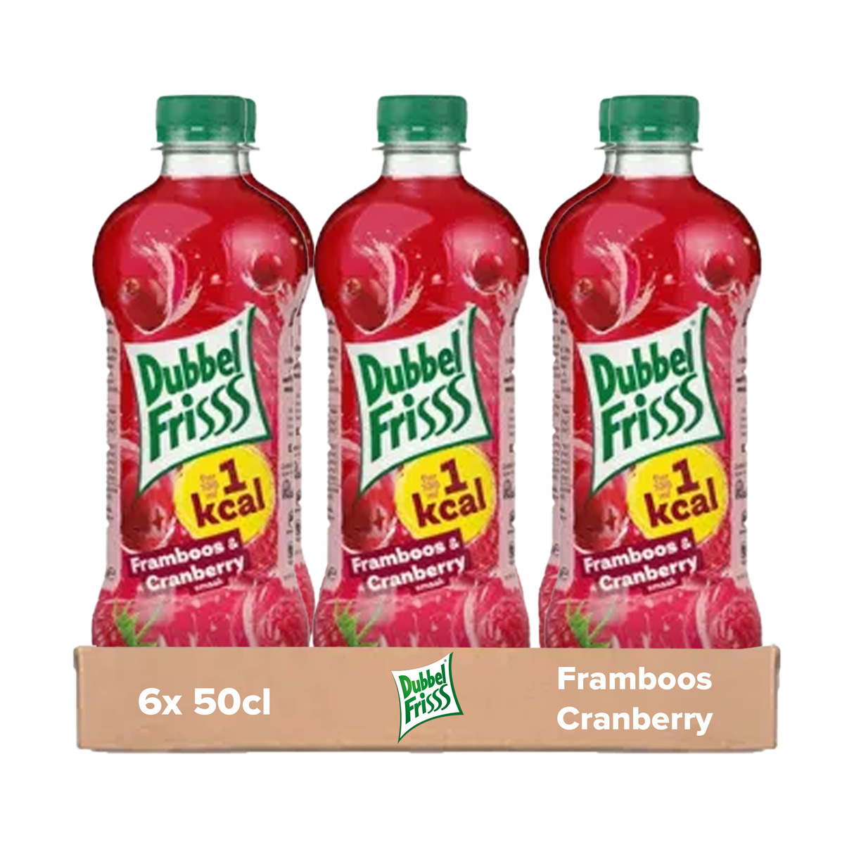 Dubbelfrisss Himbeer-Cranberry-Kappe (6x50cl)