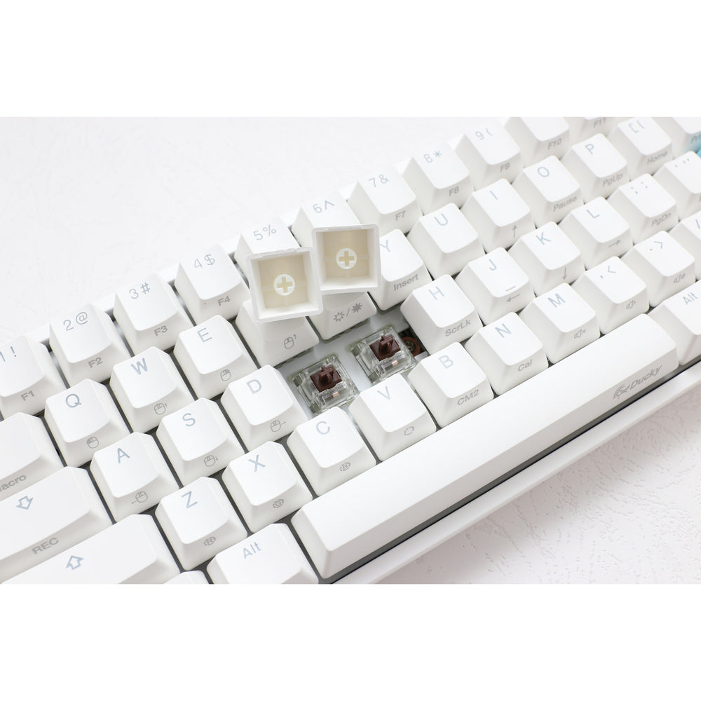 Ducky One 2 Mini Rgb rein Weiß