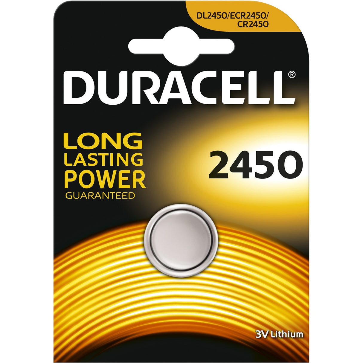 Duracell Specialitet 2450 Lithium Button Cell Battery