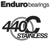 Enduro-Lager S698 2RS - 440c Edelstahl (radial) - 8x19x6