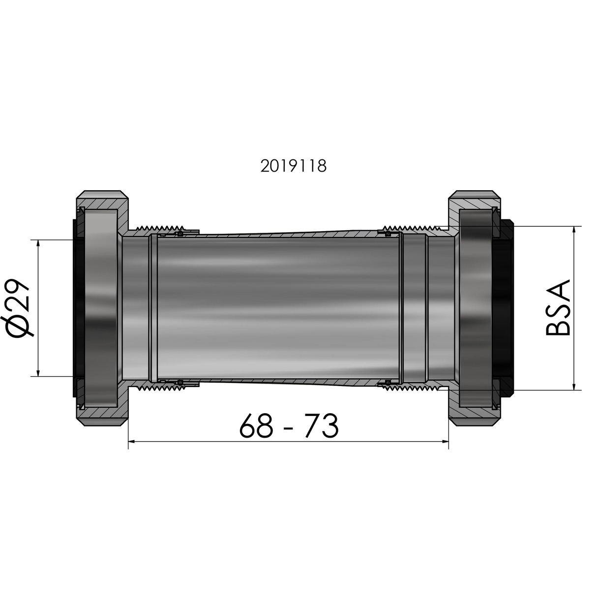 Ploadet elvitiert Sram Dub BSA für Race MTB