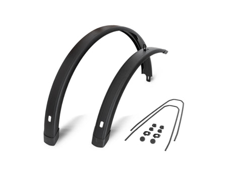 Eurofender EF Schutzblechset Tempo Square 28 Zoll 72mm schwarz