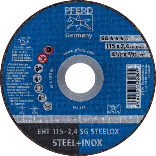 Pferd DSS Edelstahl A46 115-2,4 | 25 Stück