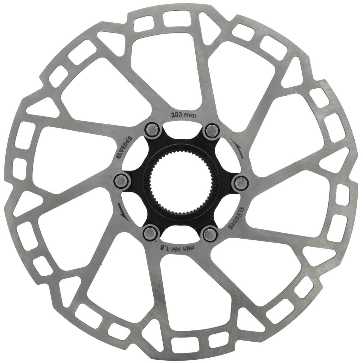 Disque de frein elvedes central Ø203 mm t = 2,0 mm