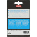 ELVEDES SCHEDIGKEIT BREMS BLOCK SET 6902T (pro Paar) Grau