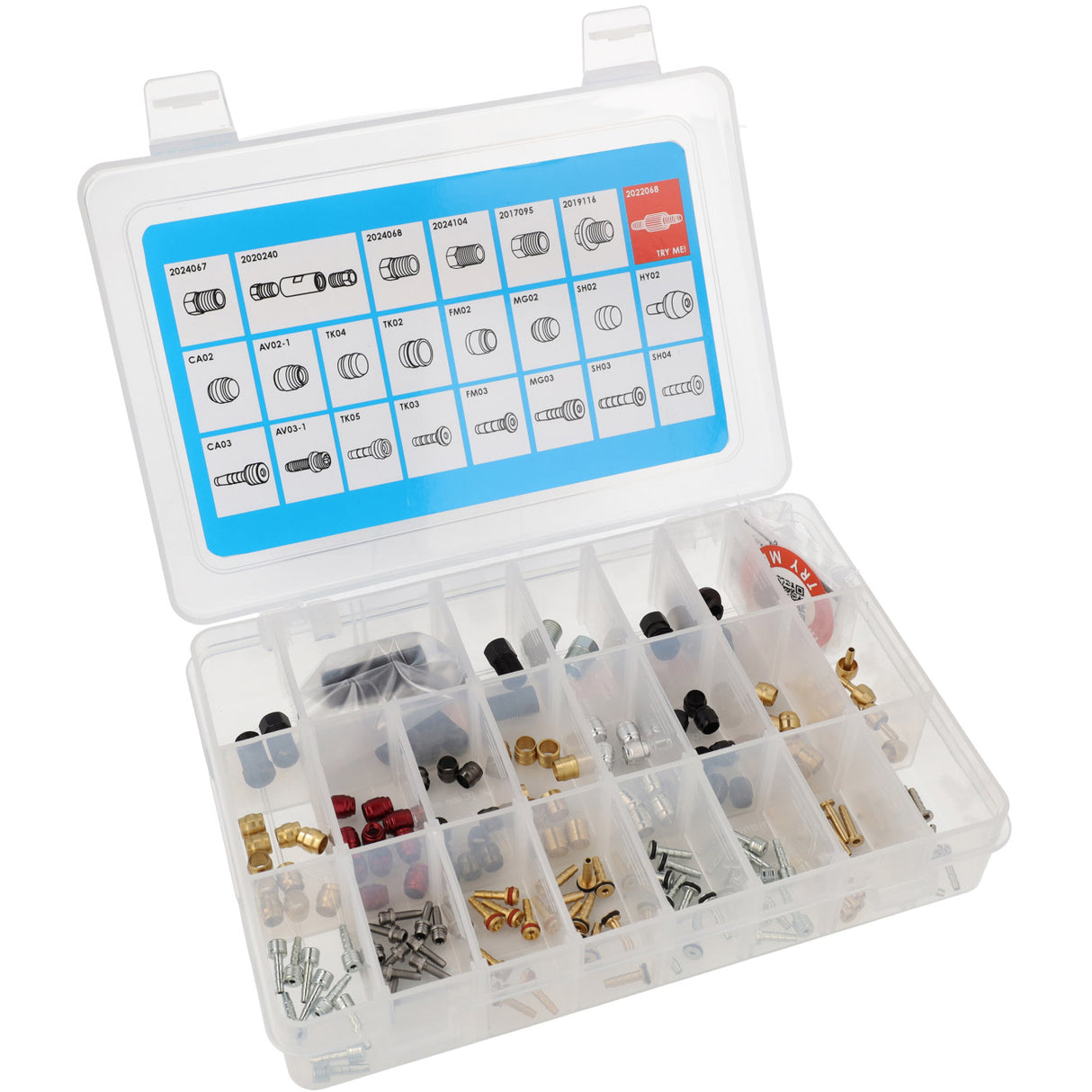 Elvedes Ersatzteilebox Hydrobox Kleinteileset für Kabel