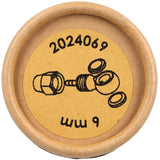 Elvedes Set Banjo, Wirbel und Ringe (4 Stück)