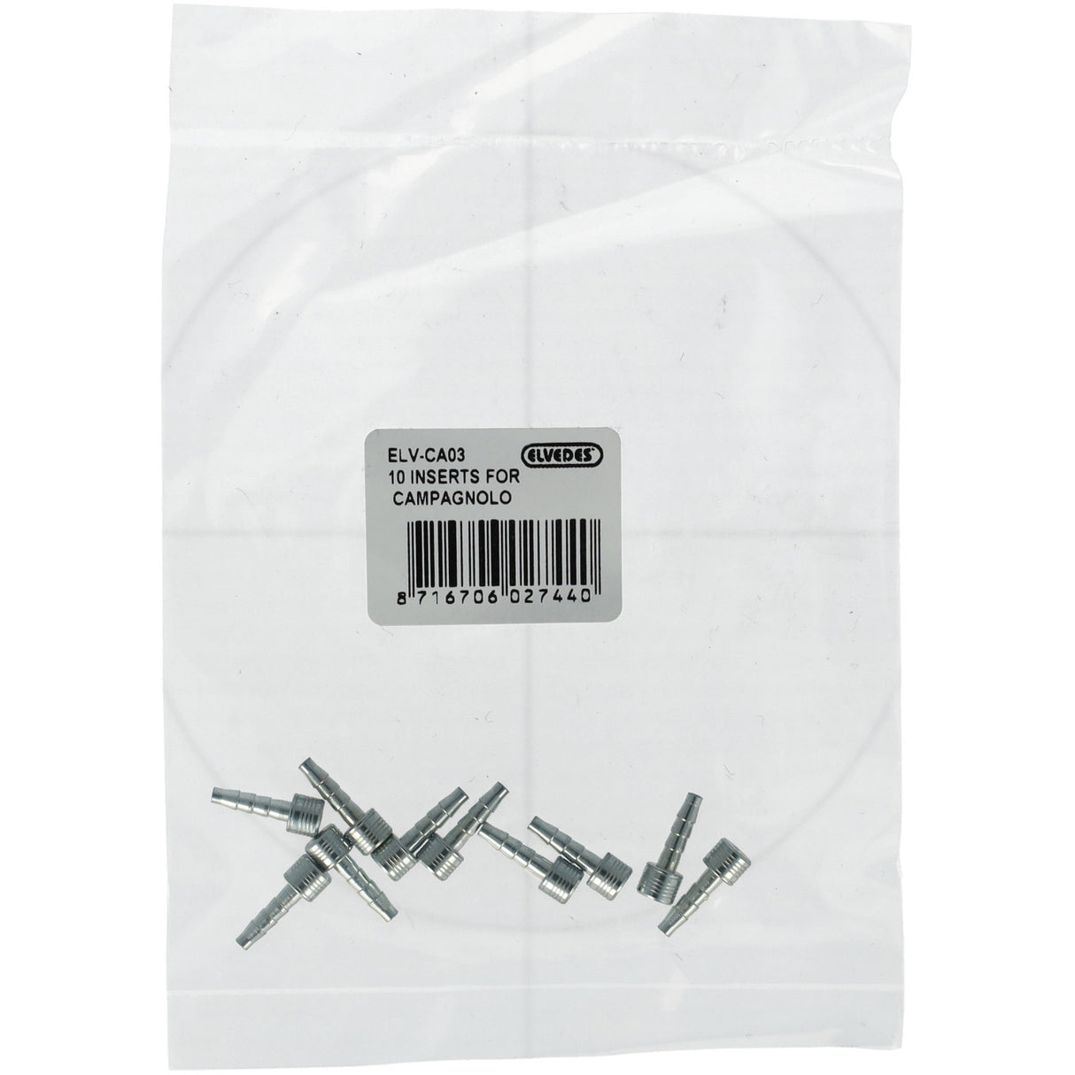 Elvedes Einsätze Camapgnolo hydraulischer Bremsschlauch (10 Stück)