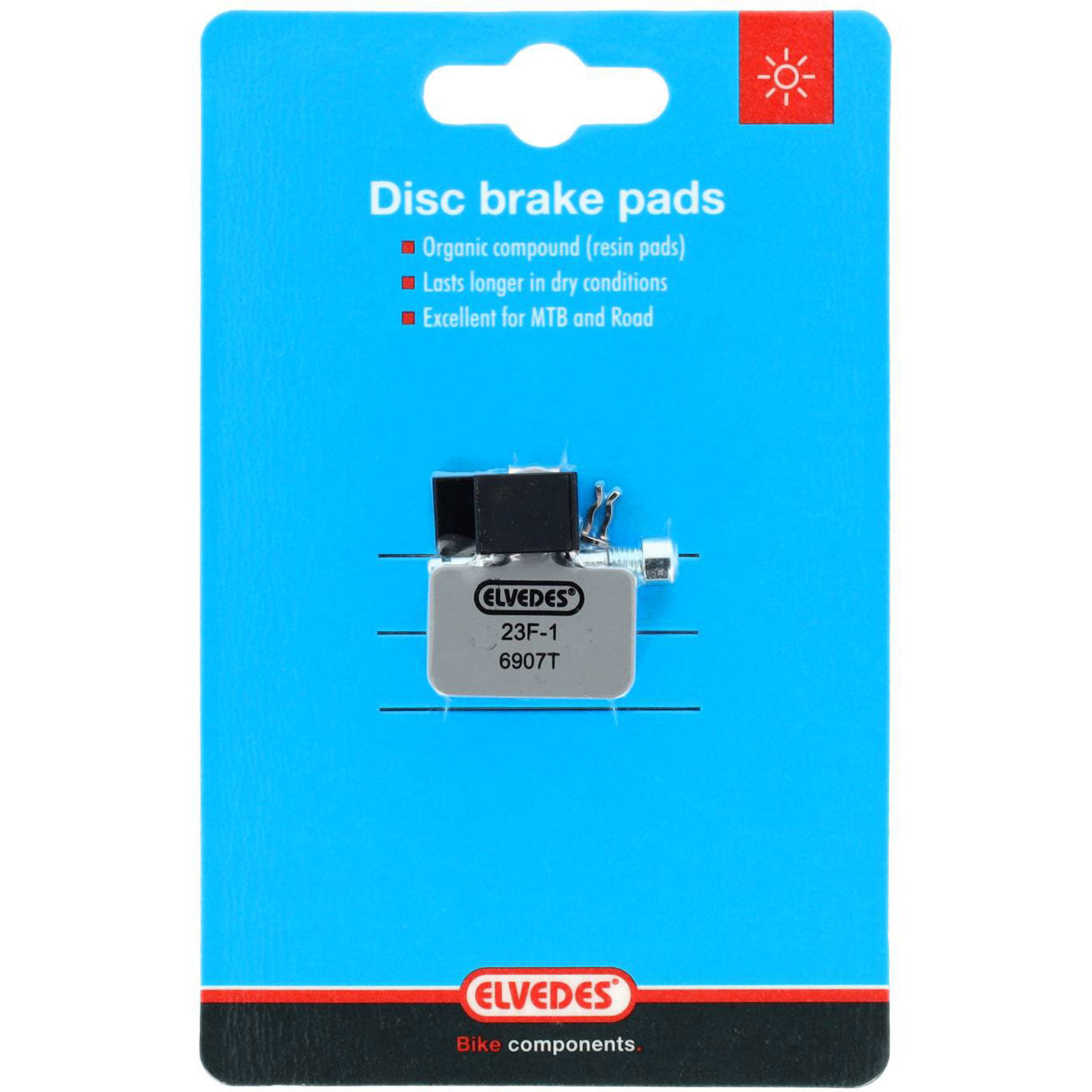 ELVEDES CD -Bremsblöcke Shimano | 6907t | grau