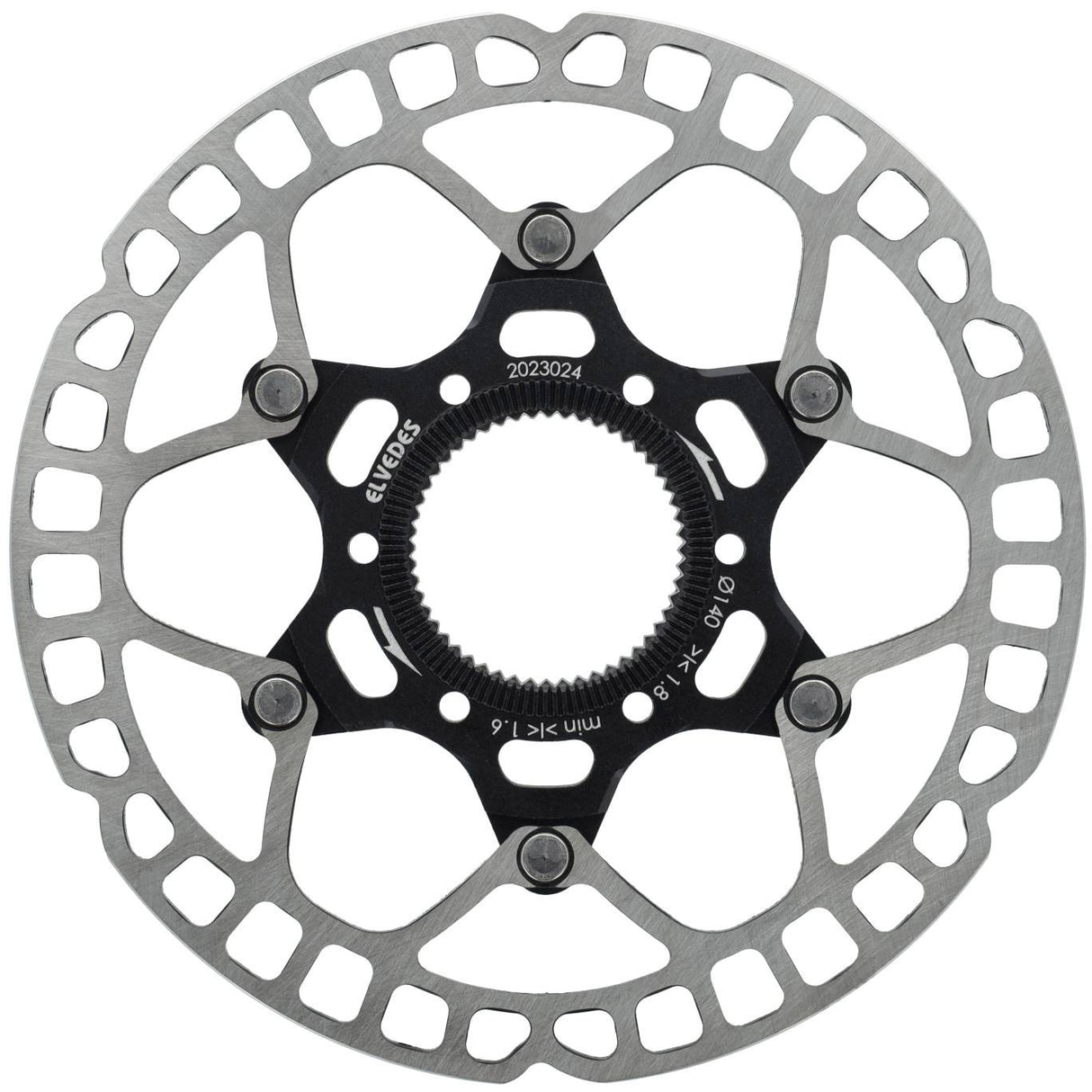 ELVEDES Bremsscheiben -Centerlock Ø140 mm t = 1,8 mm leicht