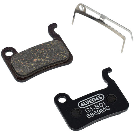 Elvedes Scheibenbremsbelagsatz – Shimano – Carbon-Metallic-Verbindung (Halbmetallbeläge) – 10 Paar