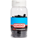 ELVEDES Kabelhut 4,3 mm PVC Schwarz versiegelt (100.)