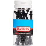 Elvedes V-Brake-Kabelbogen 90 5 mm Edelstahl schwarz (10x) elv2018061