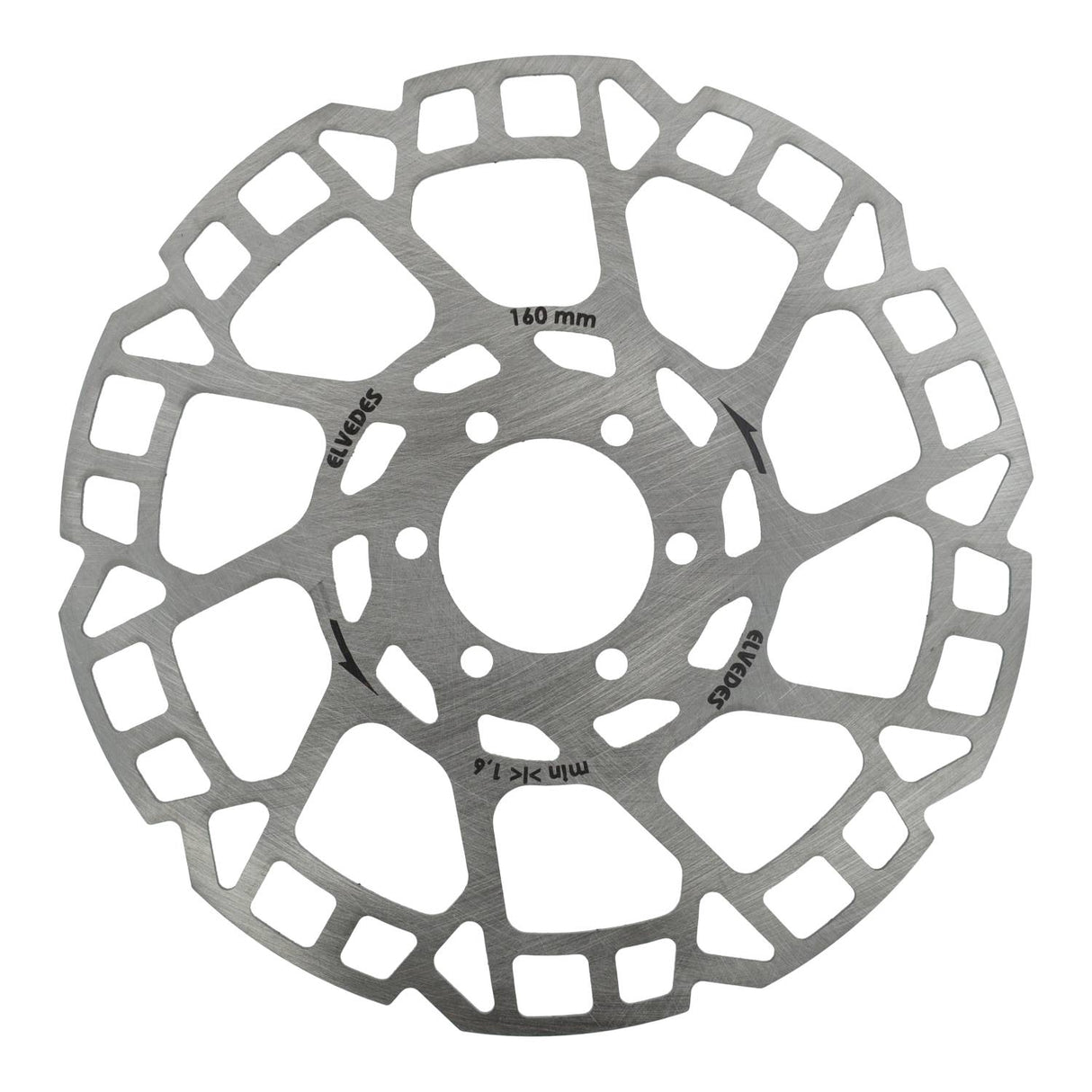 Disque de frein Elvedes 6 trous Ø160 mm t = 1,8 mm