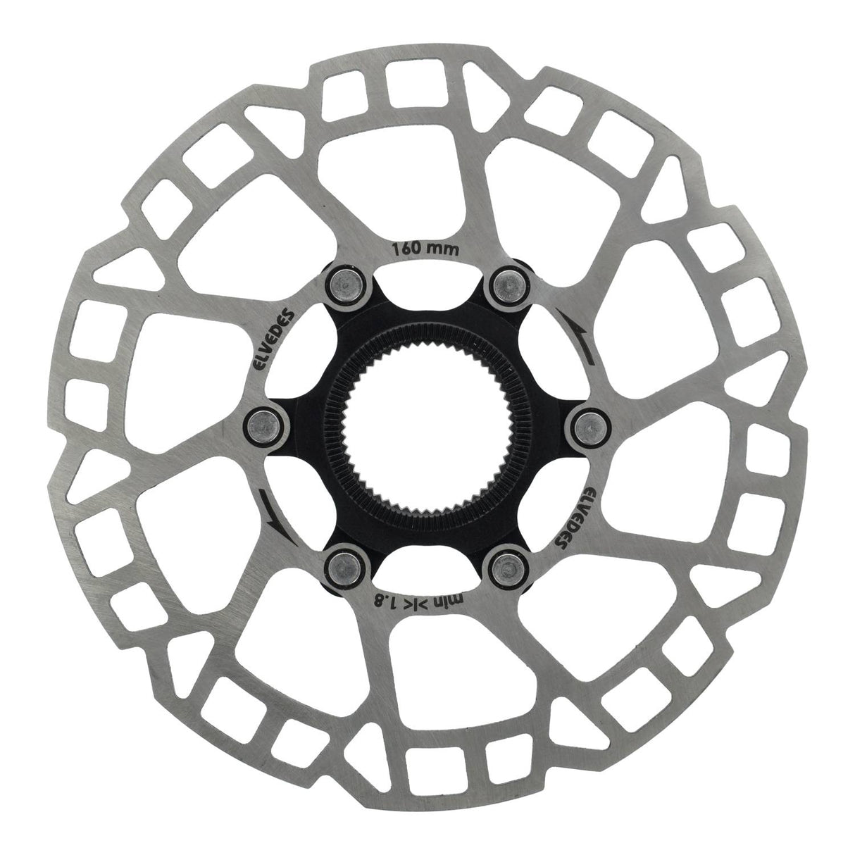 Elvedes Brake Disc Centerlock Ø160 mm T = 2.0 mm