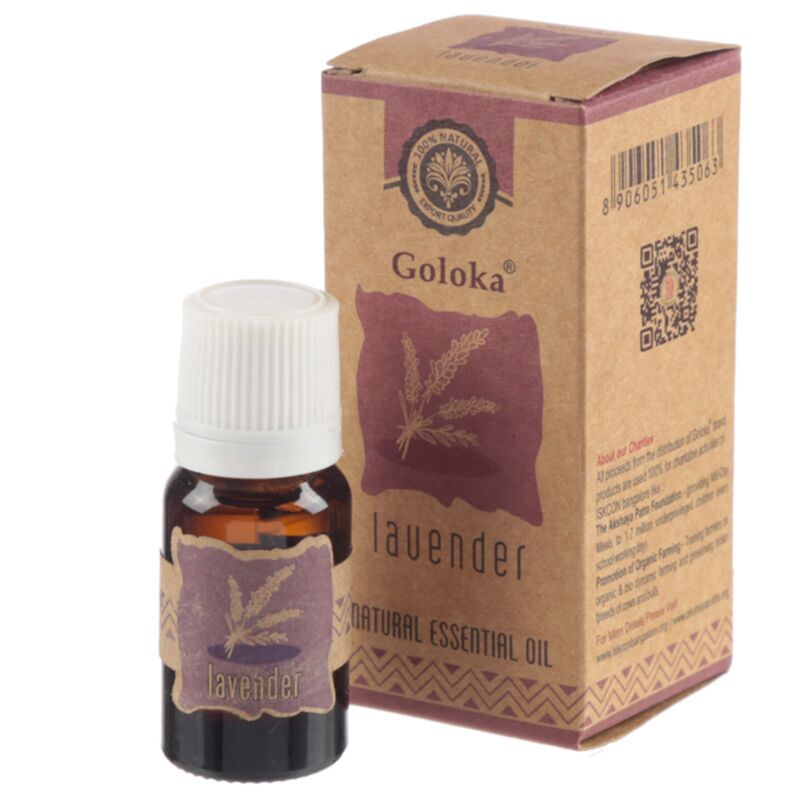 Goloka Lavendel natürliches ätherisches Öl 10 ml