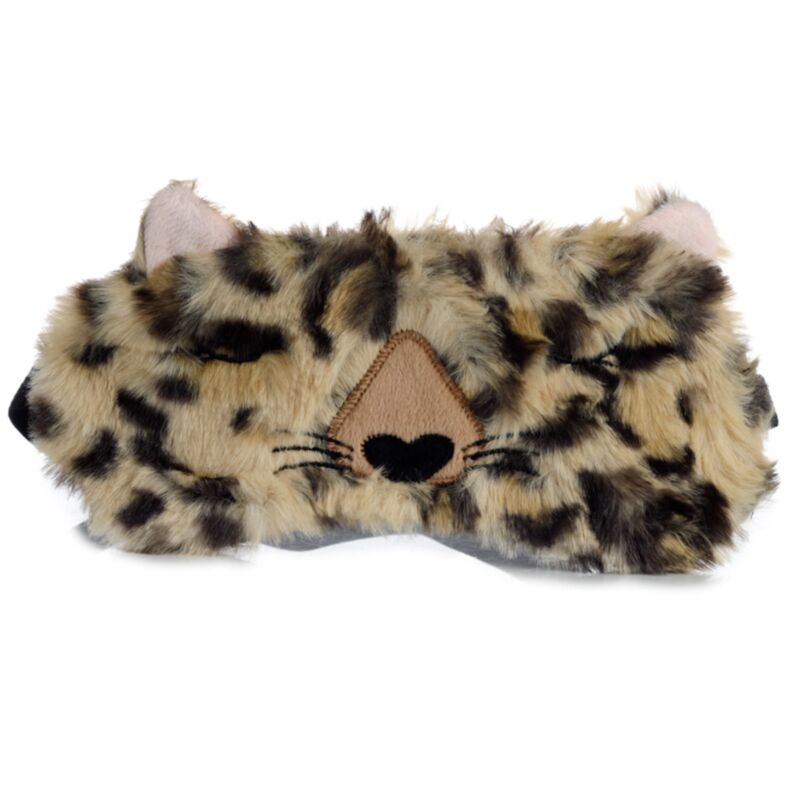 Plüsch-Adoramals-Leoparden-Schlafmaske