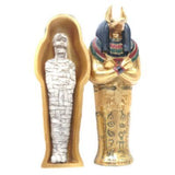 Ägypten - Anubis-Sarkophag mit Mumie