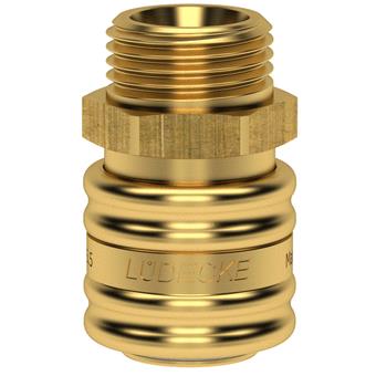 Lüdecke ludecke snelkoppeling 1 2 bu.dr. mes.dn5.5