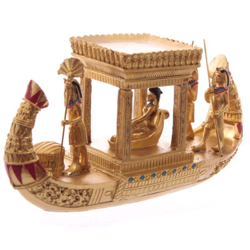 Ägypten - goldgedecktes Boot