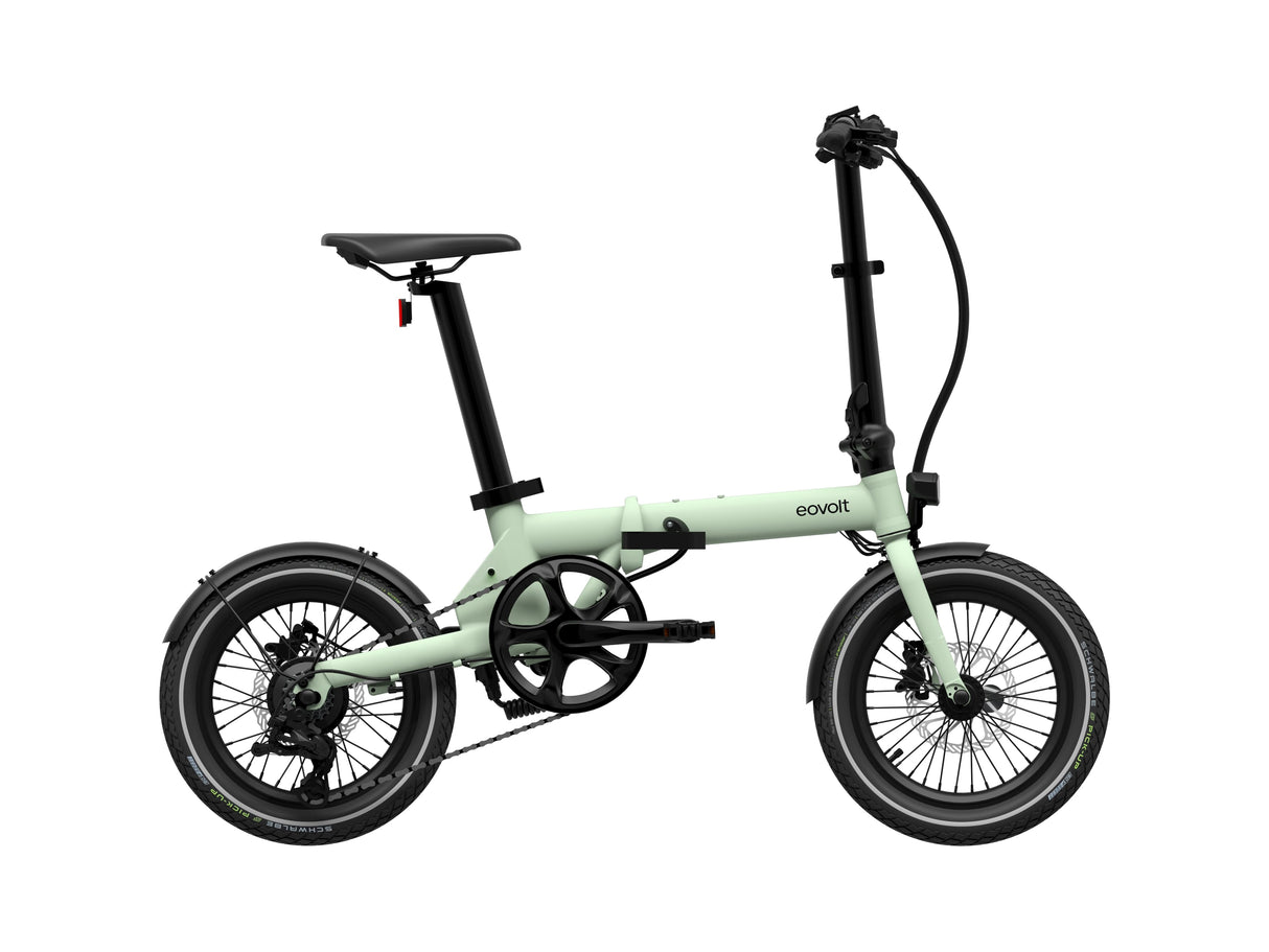 Eovolt Electric Folding Bike Morgen 16 Origins V3 Grün