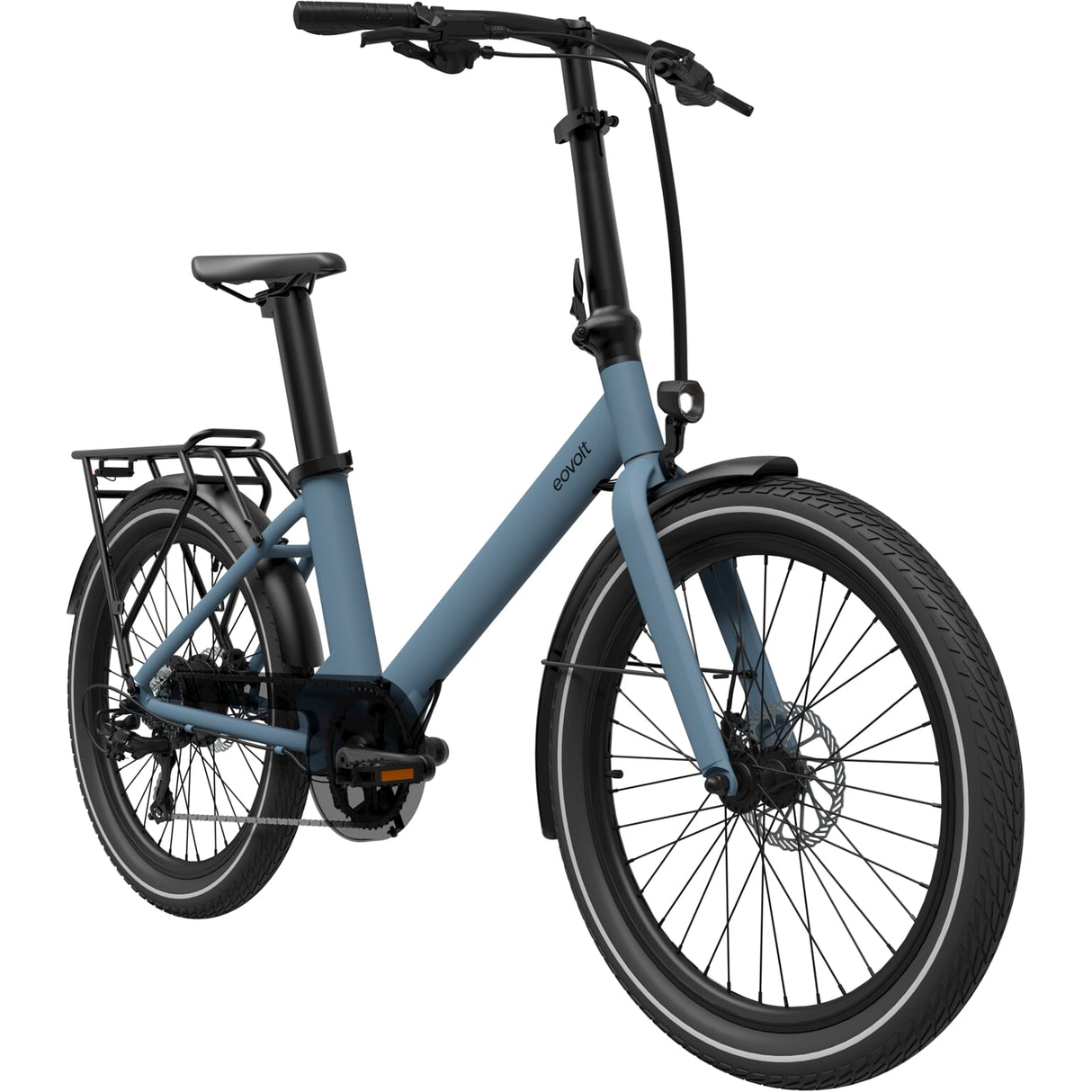 Eovolt Electrical Compact Bike Evening 24 V2 Blue