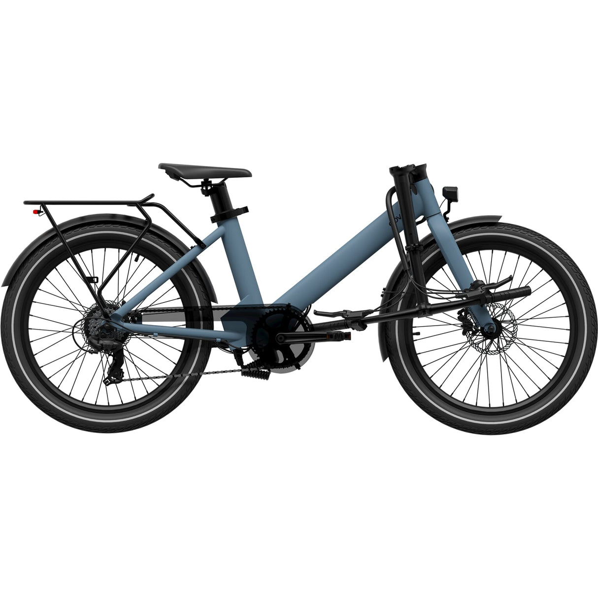 Eovolt Electrical Compact Bike Evening 24 V2 Blue