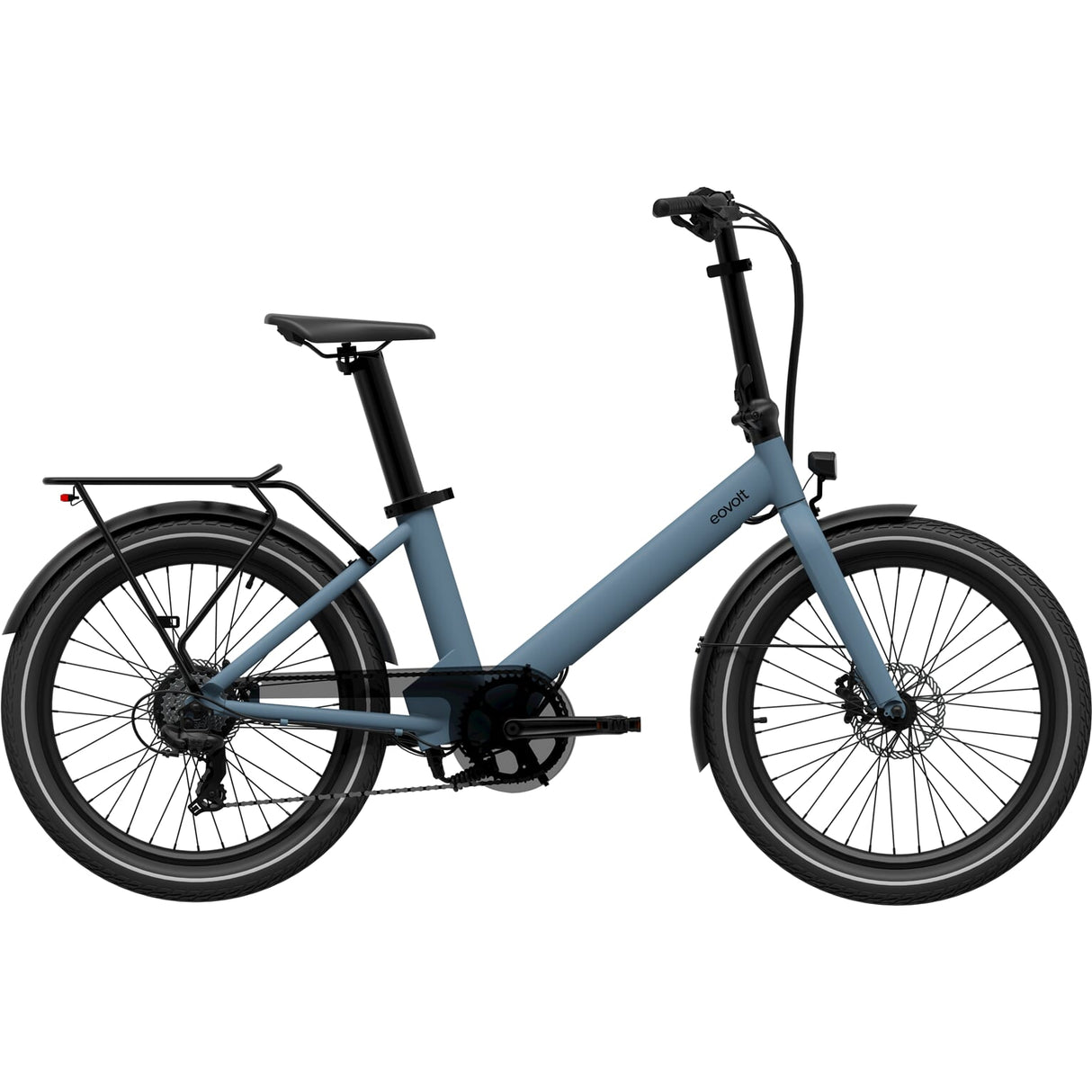 Eovolt Electrical Compact Bike Evening 24 V2 Blue