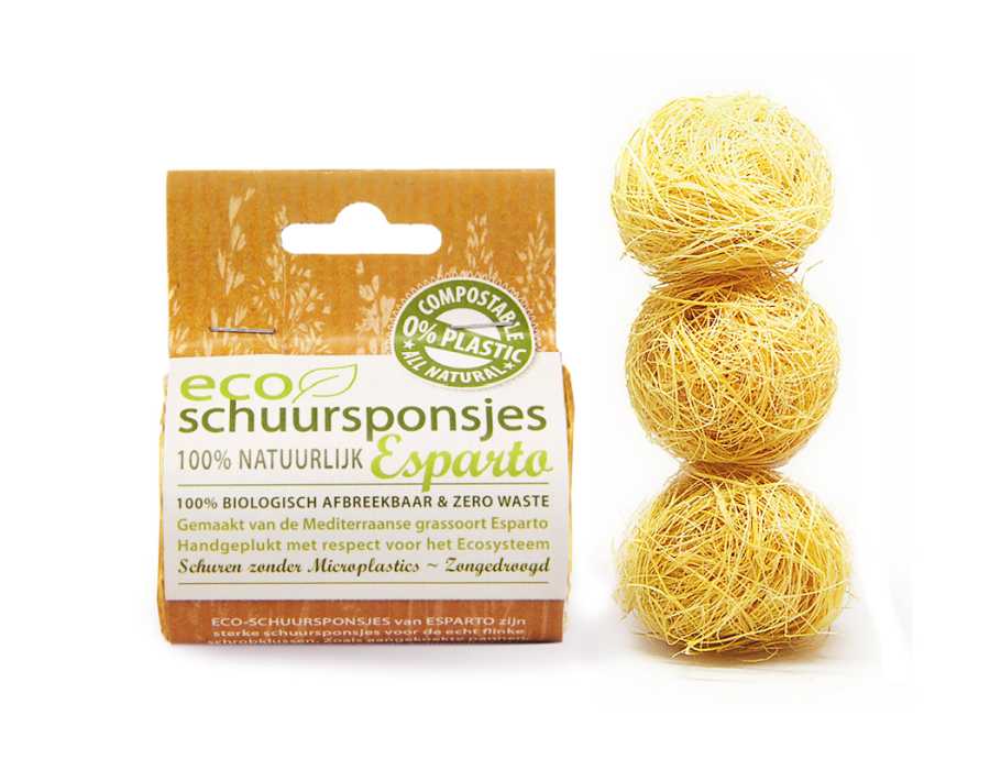 Genießen Sie La Vida Eco -schuursponsje - Esparto