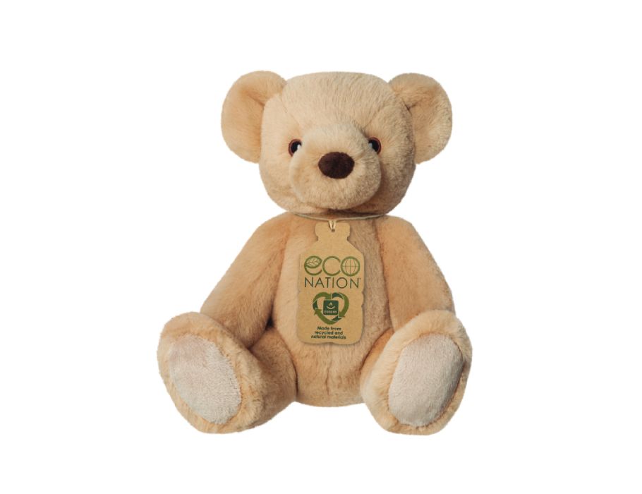 Eco Nation Plüsch-Kuscheltier - Teddybär - 22 cm