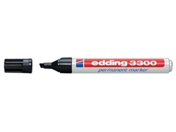 Edding Permanentmarker e-3300 schwarz (10 Stück)