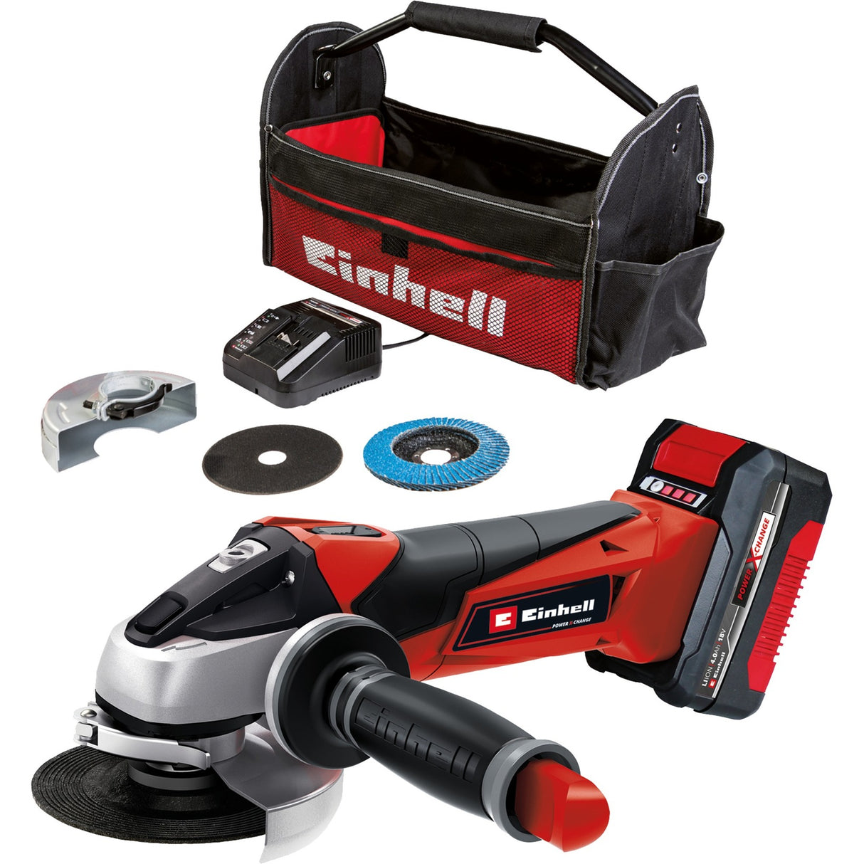 Einhell Einhell Batterie aanuer grijper tc-Ag 18 115 Li Kit