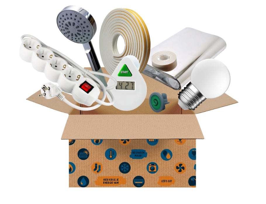 Energiesparbox - groß - Mix - Anzeige